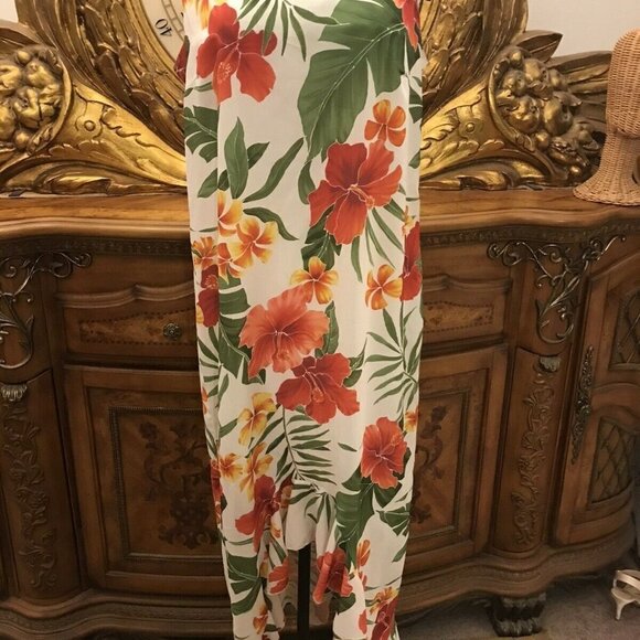 Beach Crew. ALOHA. MuuMuu, Hawaiian Sleeveless Sun Dress. Cover up. Size M.  B2 - Picture 3 of 5